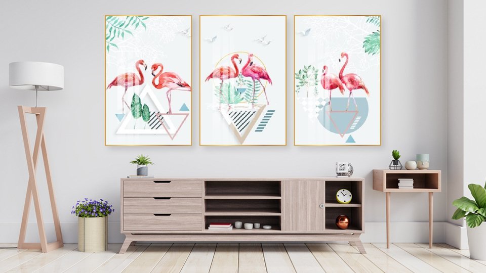 Những mẫu tranh decor treo tường phòng khách đẹp và bán chạy nhất 2023 tại Lala