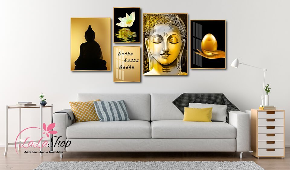 Những mẫu tranh decor treo tường phòng khách đẹp và bán chạy nhất 2023 tại Lala