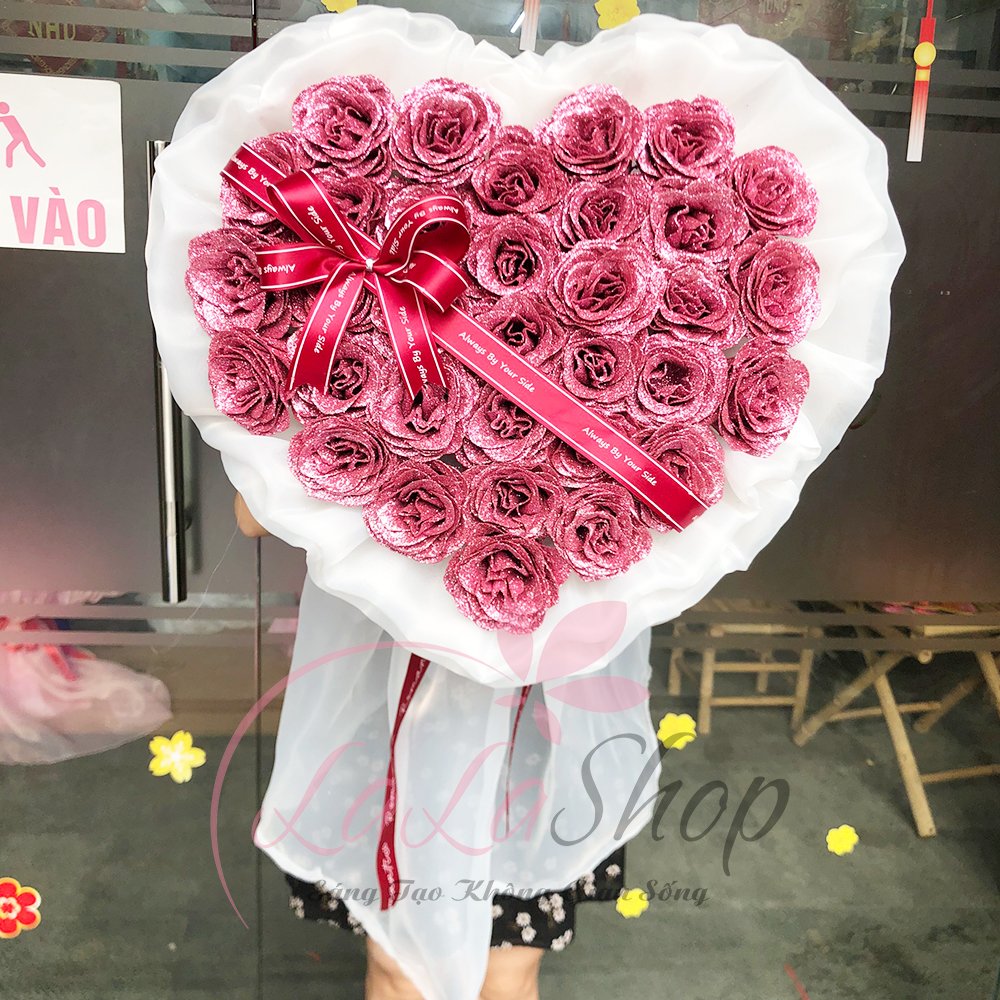 Bó 35 Hoa Sáp Kim Tuyến Cao Cấp