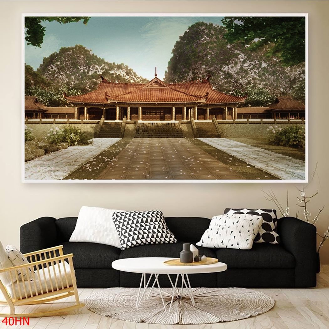 Tranh Treo Tường Phong Cảnh Hà Nội Xưa 4