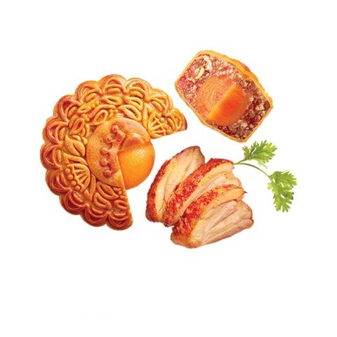 B&aacute;nh Trung Thu Kinh Đ&ocirc; G&agrave; Quay Sốt X.Q Đặc Biệt 2 Trứng 210g