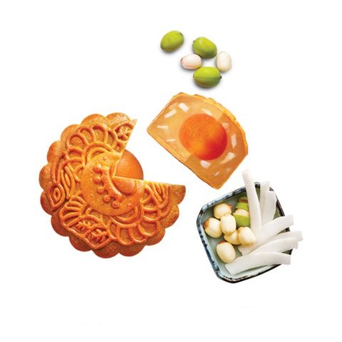 B&aacute;nh Trung Thu Kinh Đ&ocirc; Hạt Sen Dừa Tươi Đặc Biệt 2 Trứng 210g