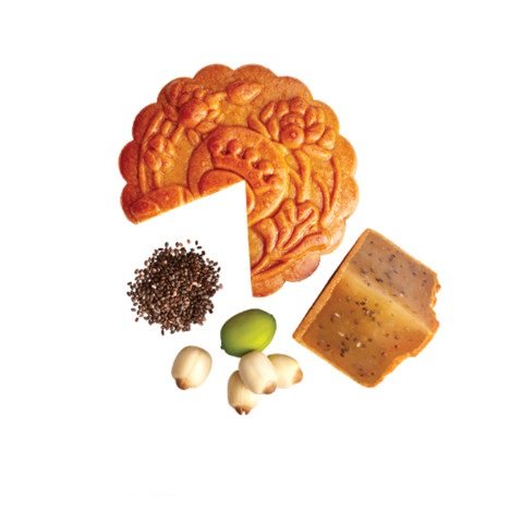 B&aacute;nh Trung Thu Kinh Đ&ocirc; Hạt Sen Hạt Chia 0 Trứng 150g