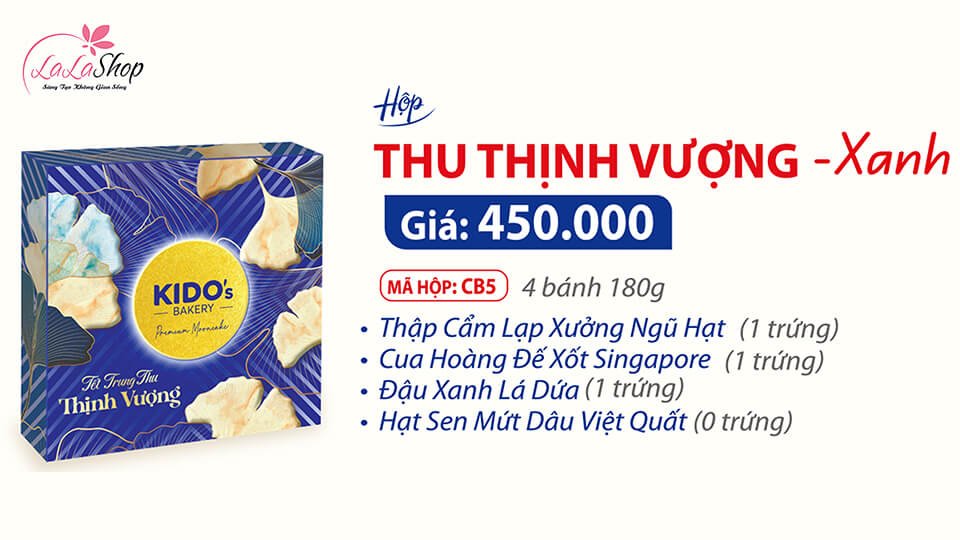 Bánh trung thu Kido, Kinh Đô, Tân Dân Lợi giá mới nhất 2024