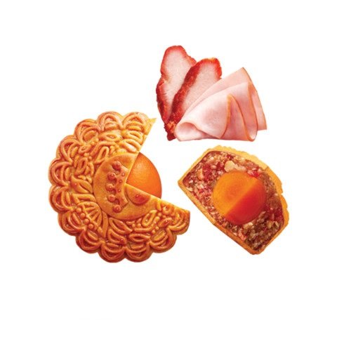 B&aacute;nh Trung Thu Kinh Đ&ocirc; Jambon X&aacute; X&iacute;u đặc biệt 2 Trứng 210g