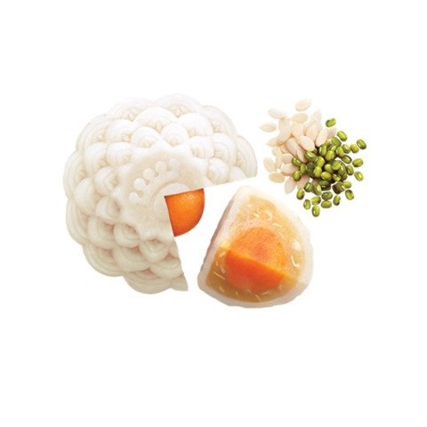 B&aacute;nh Trung Thu Kinh Đ&ocirc; Dẻo Đậu Xanh Hạt Dưa 1 trứng 230gr