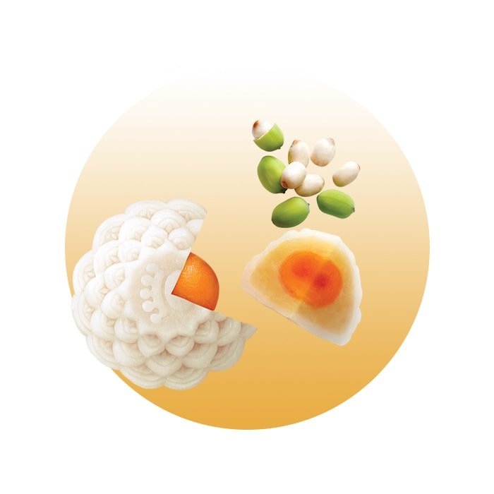 B&aacute;nh Trung Thu Kinh Đ&ocirc; Dẻo Hạt Sen 1 trứng 180gr