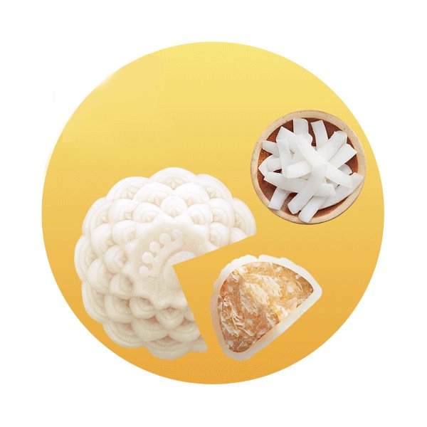 Bánh Trung Thu Kinh Đô Dẻo Sữa Dừa 0 trứng 180gr