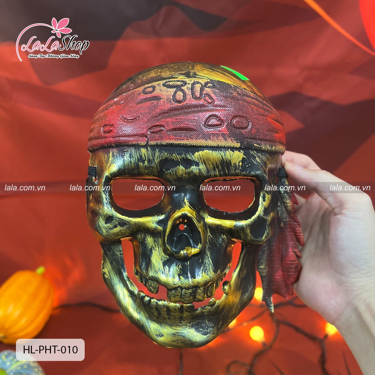 Phụ Kiện Hóa Trang Halloween Mặt Nạ Đầu Lâu Mẫu 2