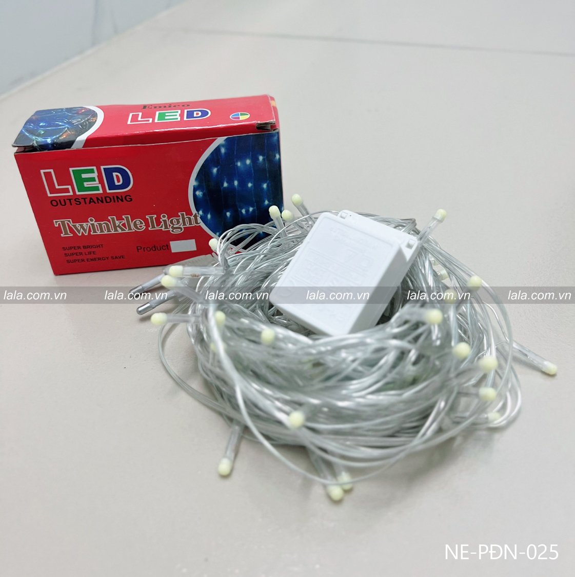 Dây đèn LED 10m nháy nhiều chế độ mẫu 025