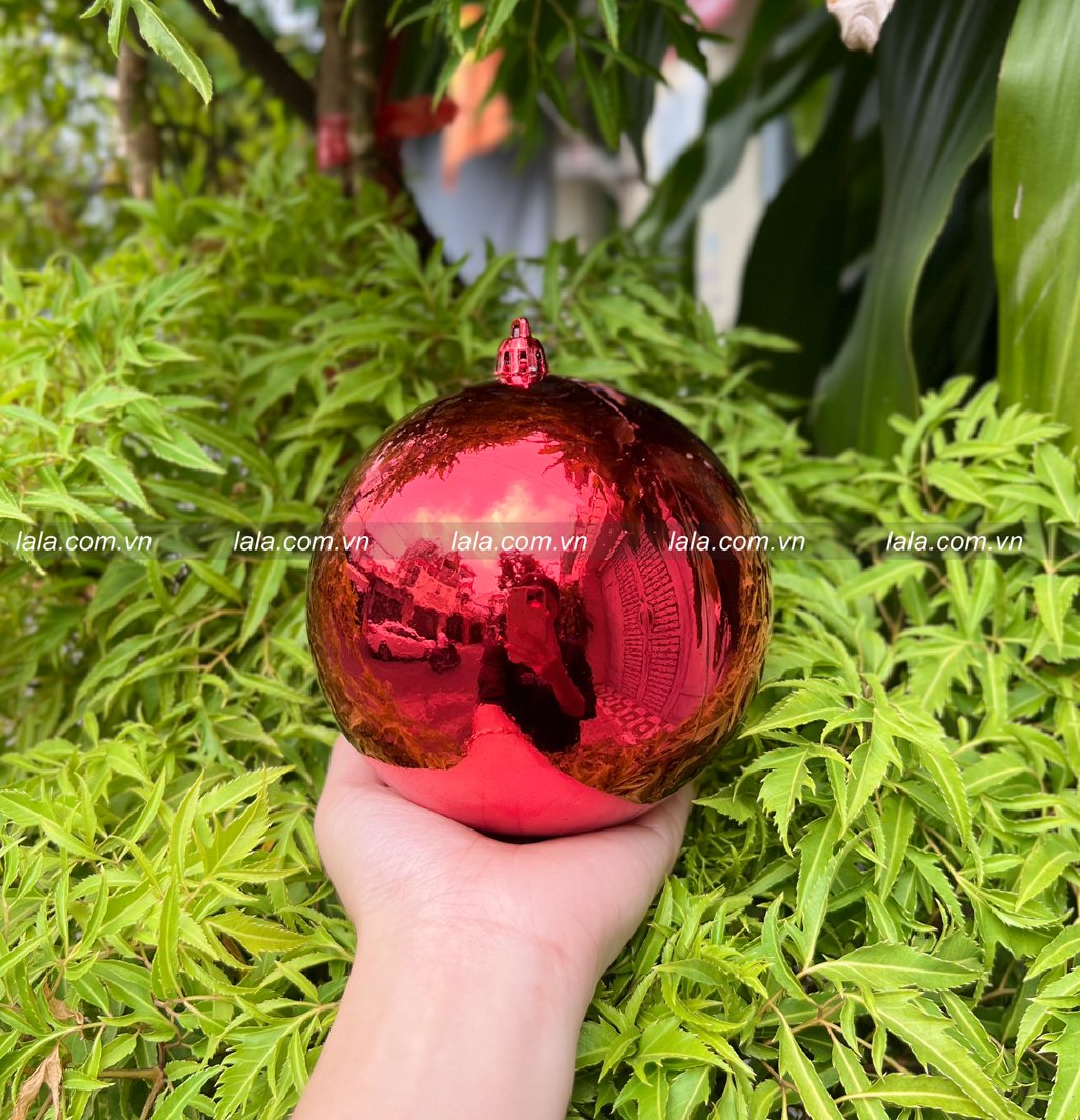 Đồ Trang Tr&iacute; Noel Combo 6 Quả Ch&acirc;u B&oacute;ng