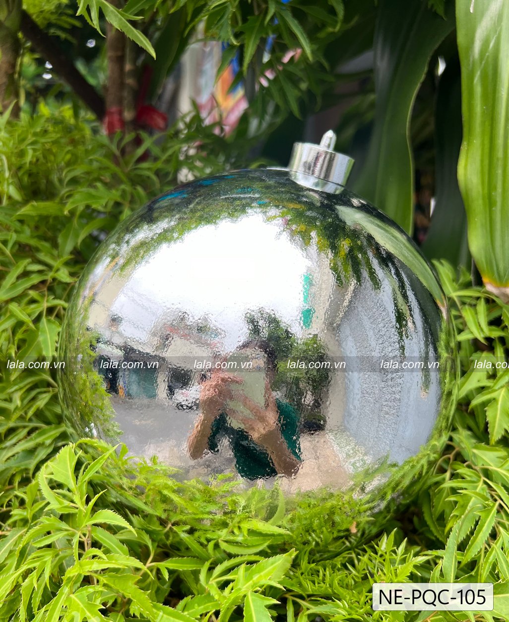 Châu Bóng 20cm Trang Trí Cây Thông Noel