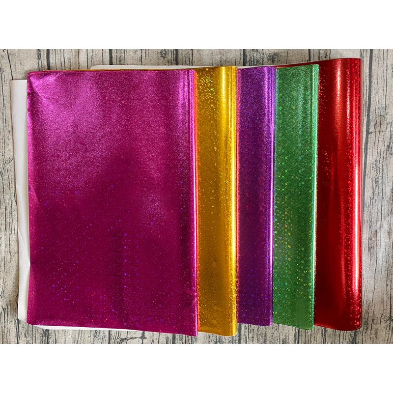 Set 5 Giấy gói quà xà cừ trang trí