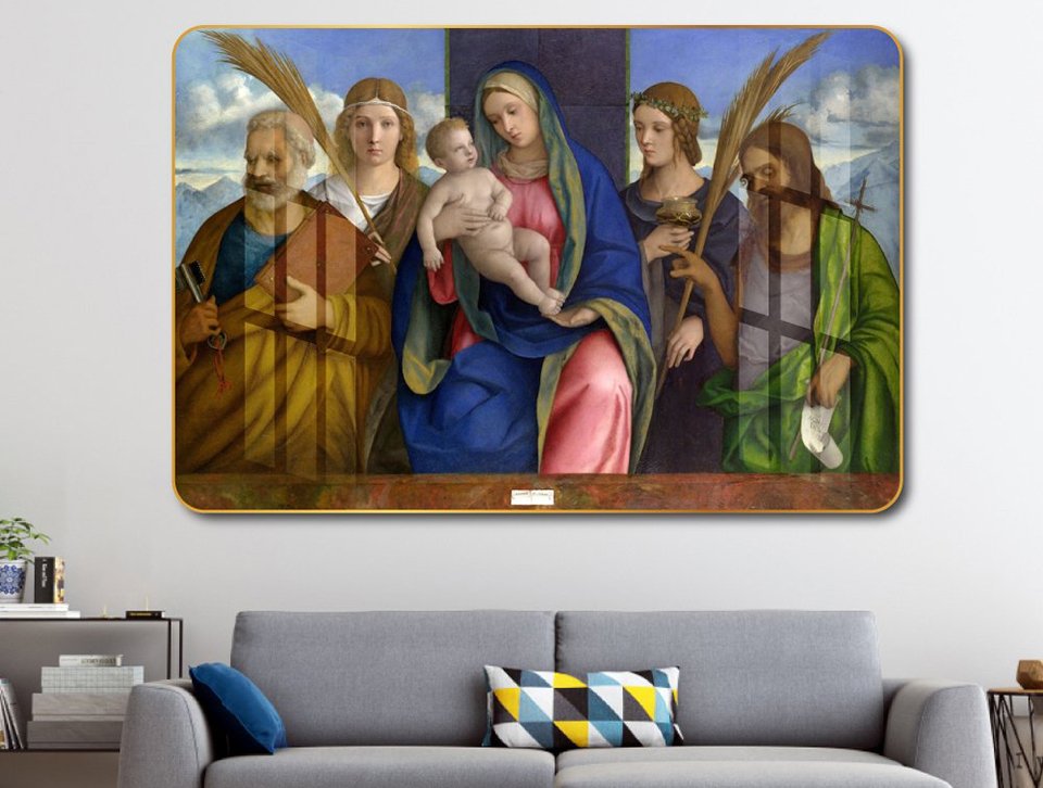Những bức tranh công giáo nổi tiếng chất lượng cao đẹp nhất tại Lala mẫu 1