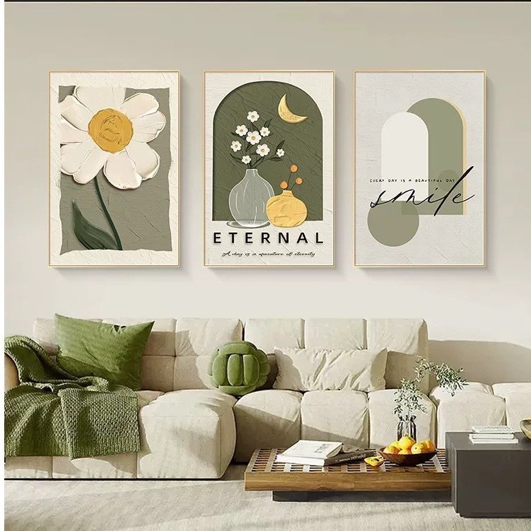 Tranh treo tường b&igrave;nh hoa nghệ thuật 17