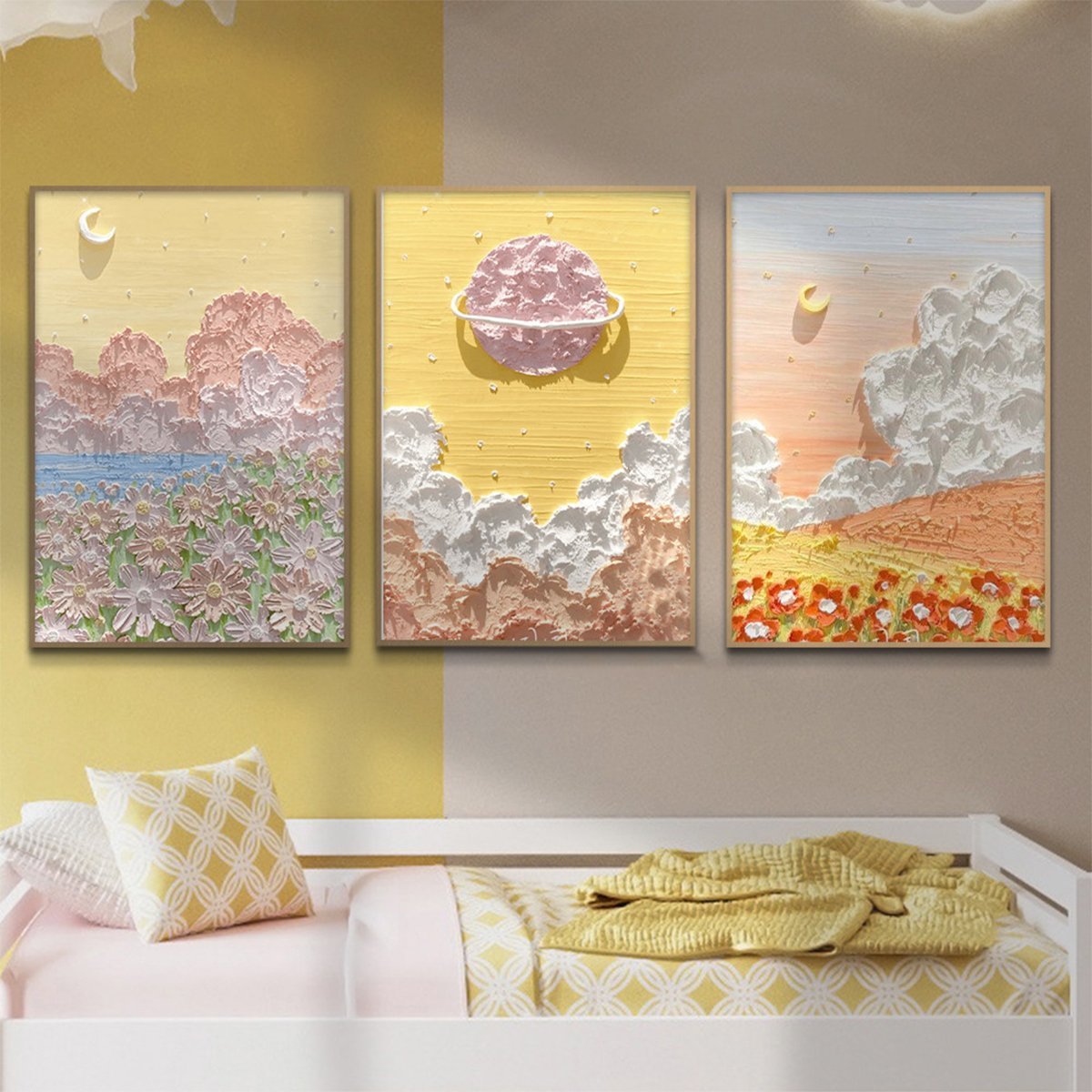 Tranh Treo Tường Phong Cảnh Mây Nghệ Thuật