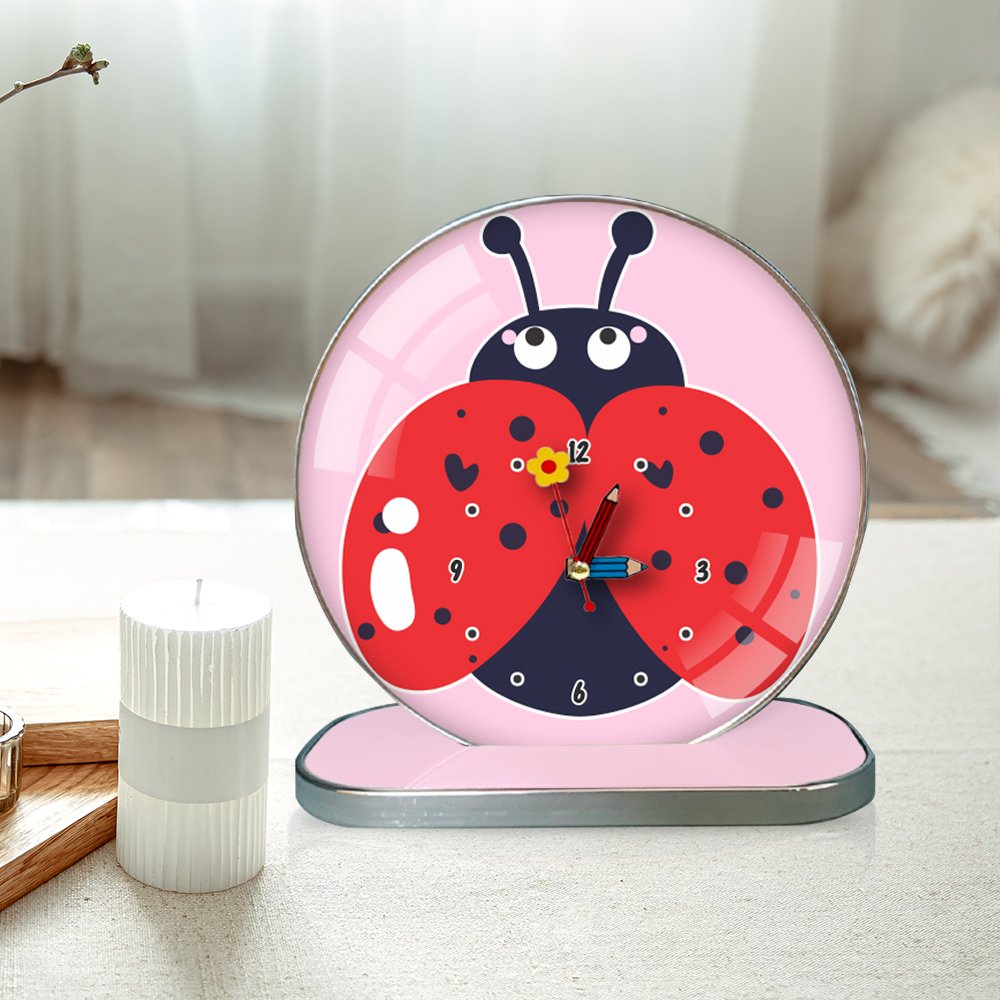 Tranh Đồng Hồ Để Bàn Hình Con Bọ