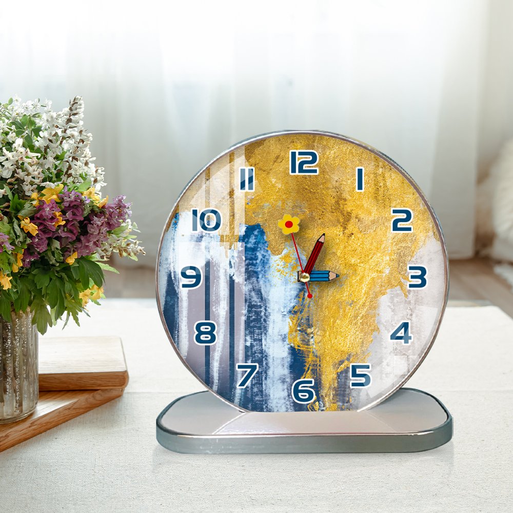 Tranh Đồng Hồ Để Bàn Trừu Tượng Nghệ Thuật 2