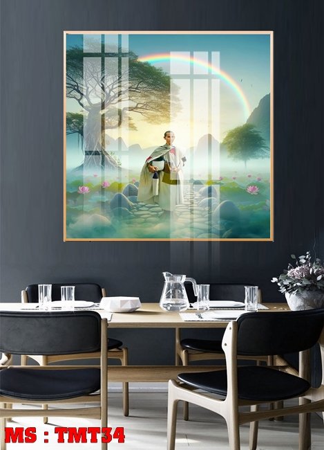 Tranh Treo Tường Tráng Gương Sư Thầy Thích Minh Tuệ 6