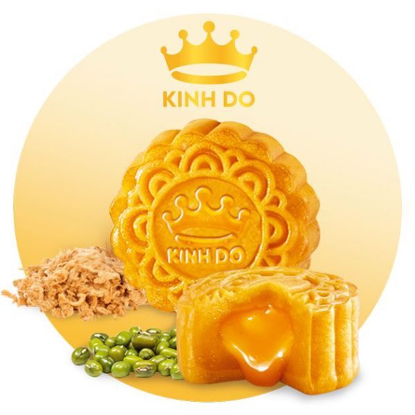 B&aacute;nh trung thu Kinh Đ&ocirc; Lava Trứng Chảy - Hộp 3 b&aacute;nh
