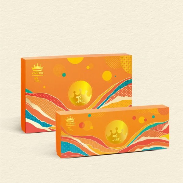 B&aacute;nh trung thu Kinh Đ&ocirc; Lava Trứng Chảy - Hộp 6 b&aacute;nh