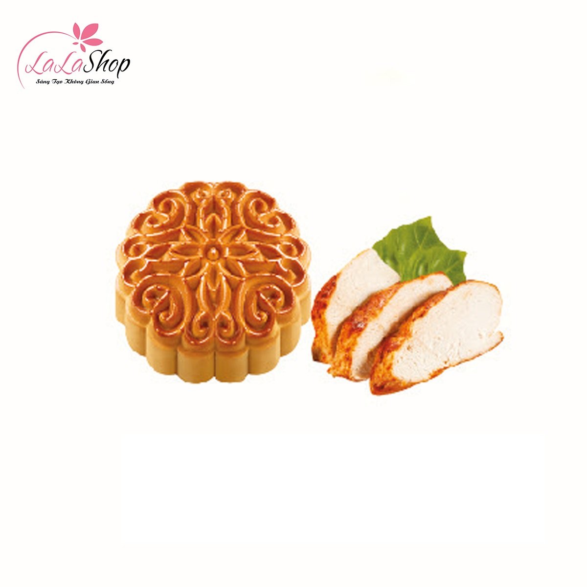 B&aacute;nh Trung Thu Kido G&agrave; Quay Vi C&aacute; 1 Trứng 150g (GV1)