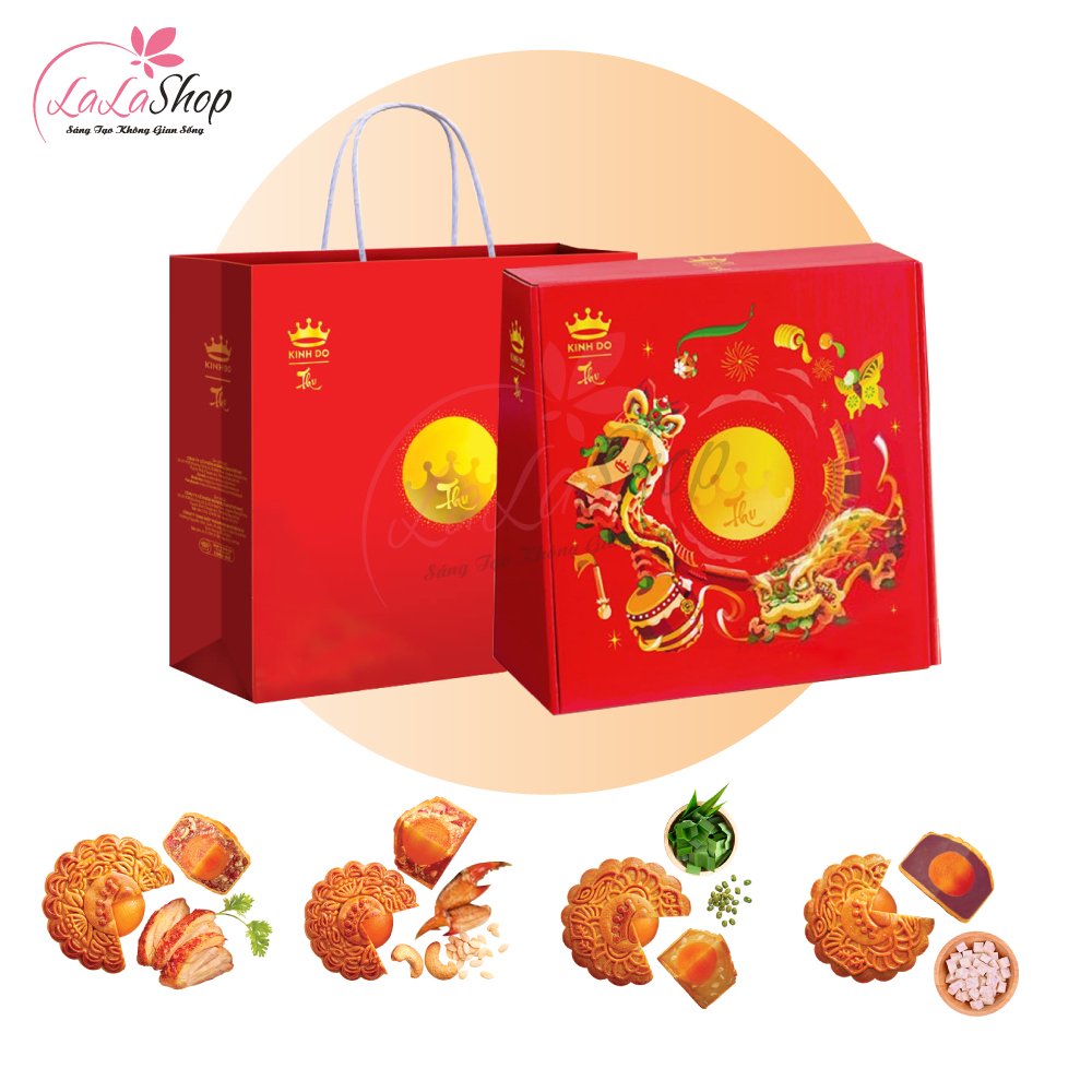 Hộp 4 Bánh Trung Thu Kinh Đô Đại Phát