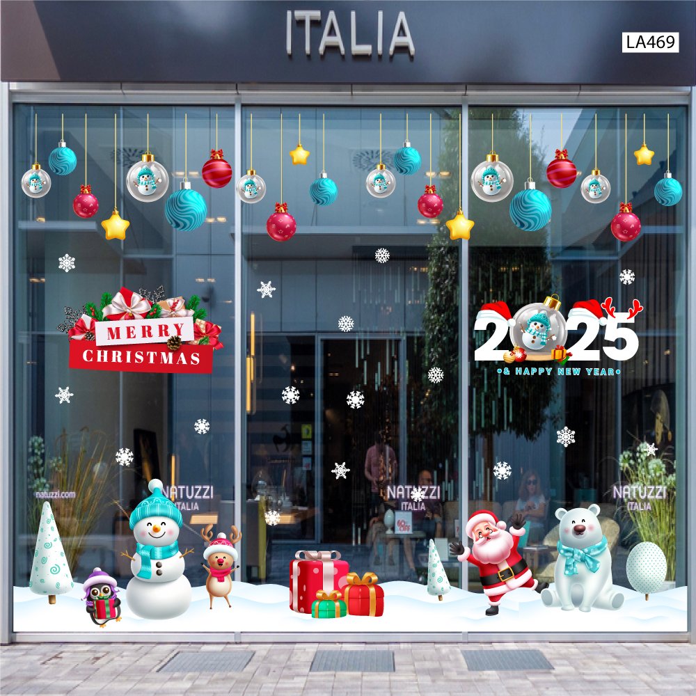 Lala Shop chuyên bán decal trang trí noel dán kính và dán tường giá tốt nhất TPHCM