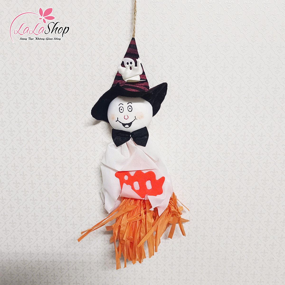 Đồ treo trang trí Halloween Bù Nhìn Đuôi Rơm