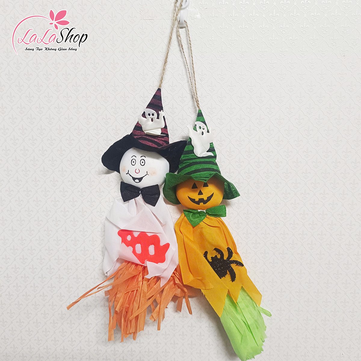 Đồ treo trang trí Halloween Bù Nhìn Đuôi Rơm