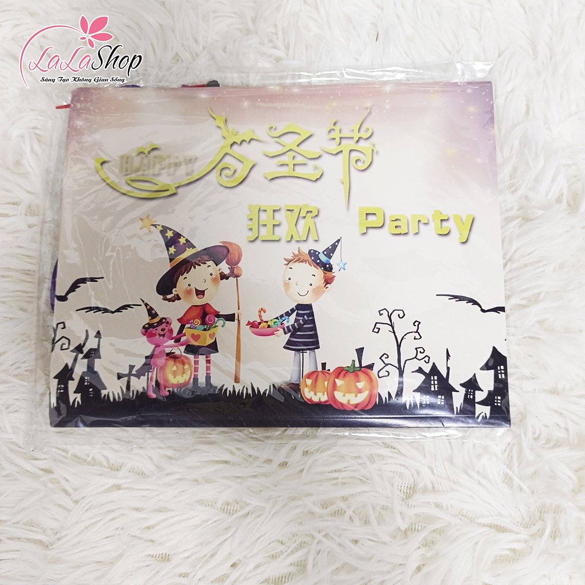 Đồ treo trang trí Halloween Set Dây Treo Chữ Happy Halloween