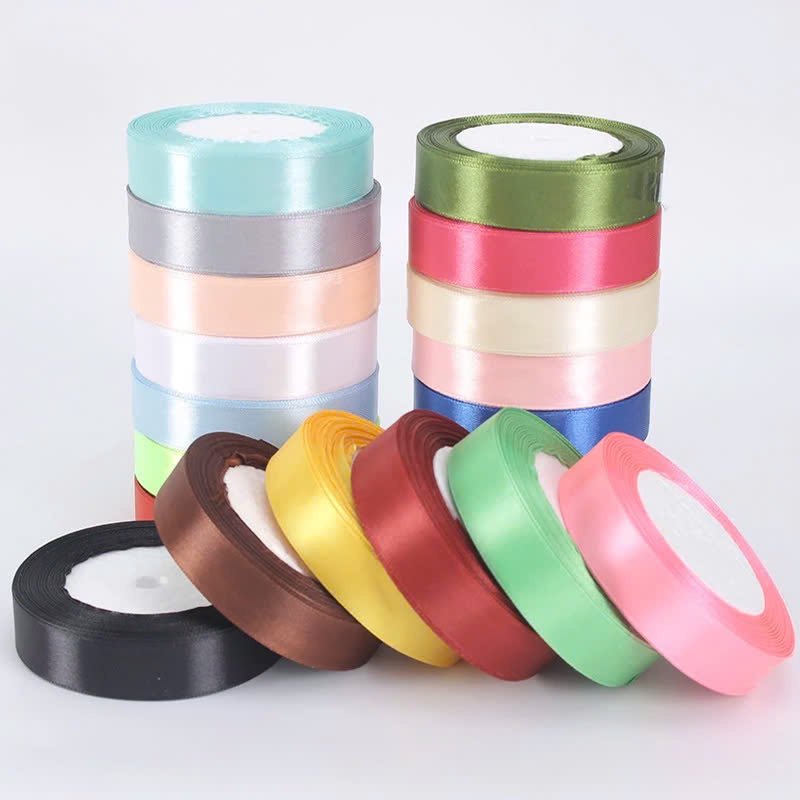 Cuộn Ruy Băng Lụa các màu Bản Rộng 2cm dài 22cm