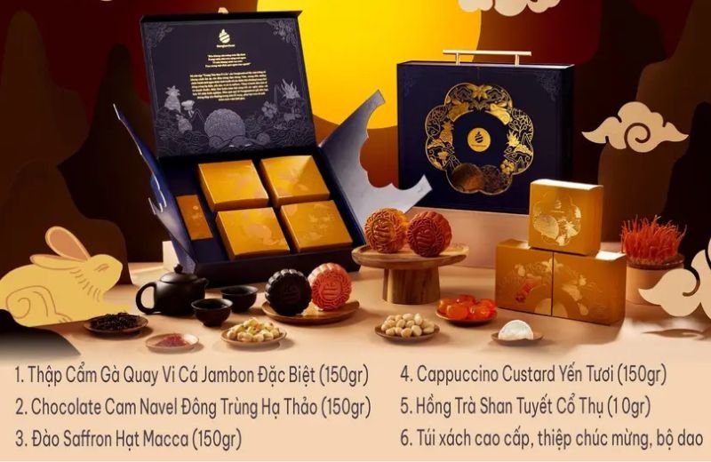 B&aacute;nh trung thu N&ocirc;ng L&acirc;m tươi ngon, vị thanh, &iacute;t ngọt 