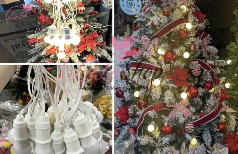 Đ&egrave;n led trang tr&iacute; cho kh&ocirc;ng gian th&ecirc;m lung linh