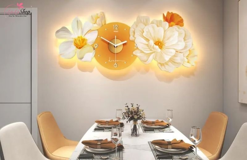 Đồng hồ pha l&ecirc; lấp l&aacute;nh, sang trọng&nbsp;