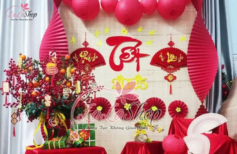 M&agrave;nh tre mộc mạc &ndash; mang hồn Tết xưa v&agrave;o kh&ocirc;ng gian hiện đại.