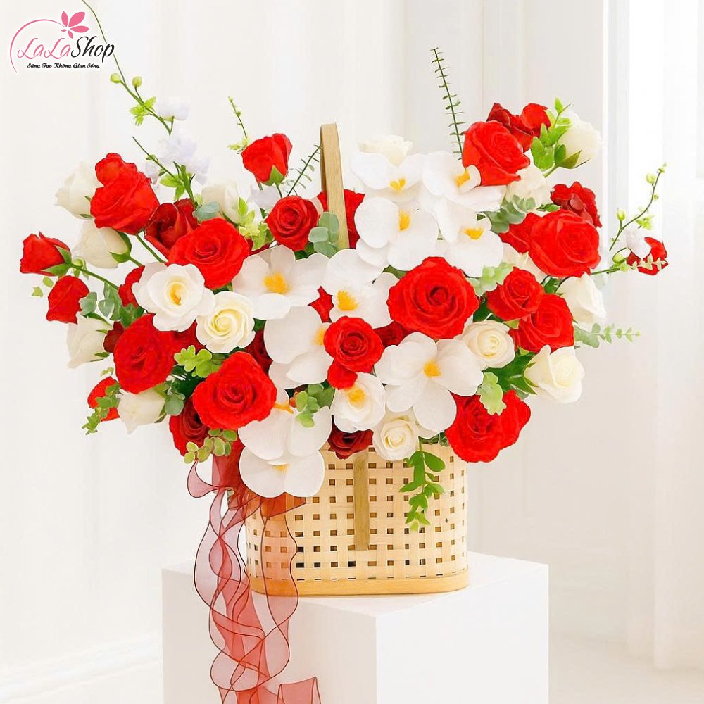 Chậu Hoa S&aacute;p Thơm Tone V&agrave;ng Rực Rỡ Mix Nhiều Loại Hoa M&oacute;n Qu&agrave; &Yacute; Nghĩa