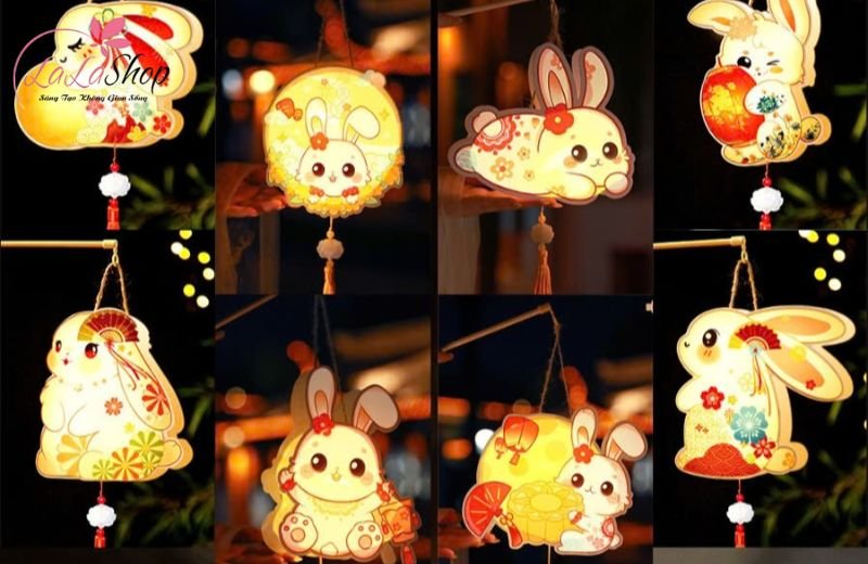 Lồng đèn gỗ ghép hình