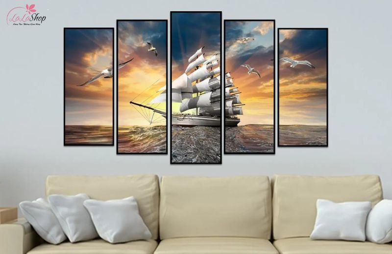 ranh canvas Lala sử dụng mực in cao cấp &ndash; Kh&ocirc;ng bay m&agrave;u, kh&ocirc;ng m&ugrave;i kh&oacute; chịu