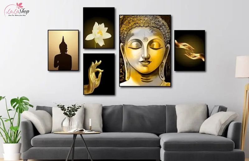 Tranh canvas với h&igrave;nh ảnh sắc n&eacute;t v&agrave; đẹp trong từng chi tiết