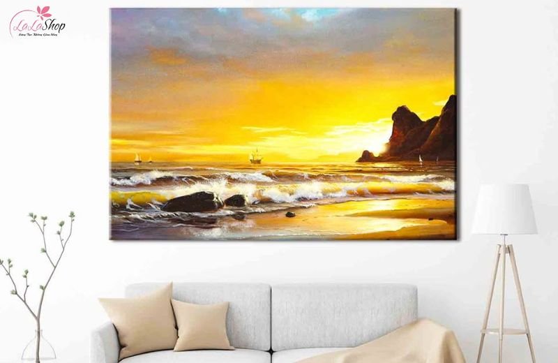 Tranh canvas phong cảnh – Mang thiên nhiên vào không gian sống