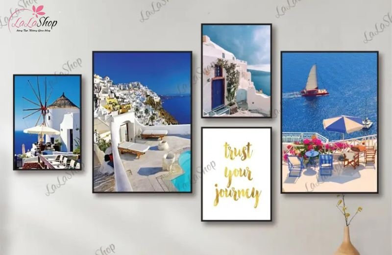 Tranh Formex: Nhựa xốp Formex 3&ndash;5 mm, in UV sắc n&eacute;t, d&aacute;n keo 3M tiện lợi.