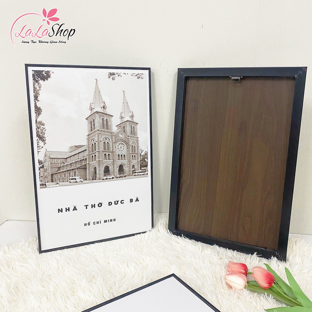 Tranh treo tường Sài Gòn trắng đen (HG)