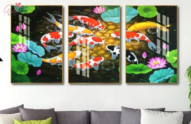 Tranh cửu ngư quần hội 