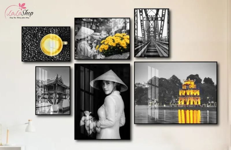 Tranh Ph&ograve;ng Ngủ Phong Cảnh Xưa