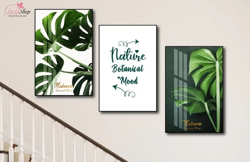 Tổng hợp c&aacute;c mẫu tranh treo cầu thang đẹp, gi&aacute; rẻ