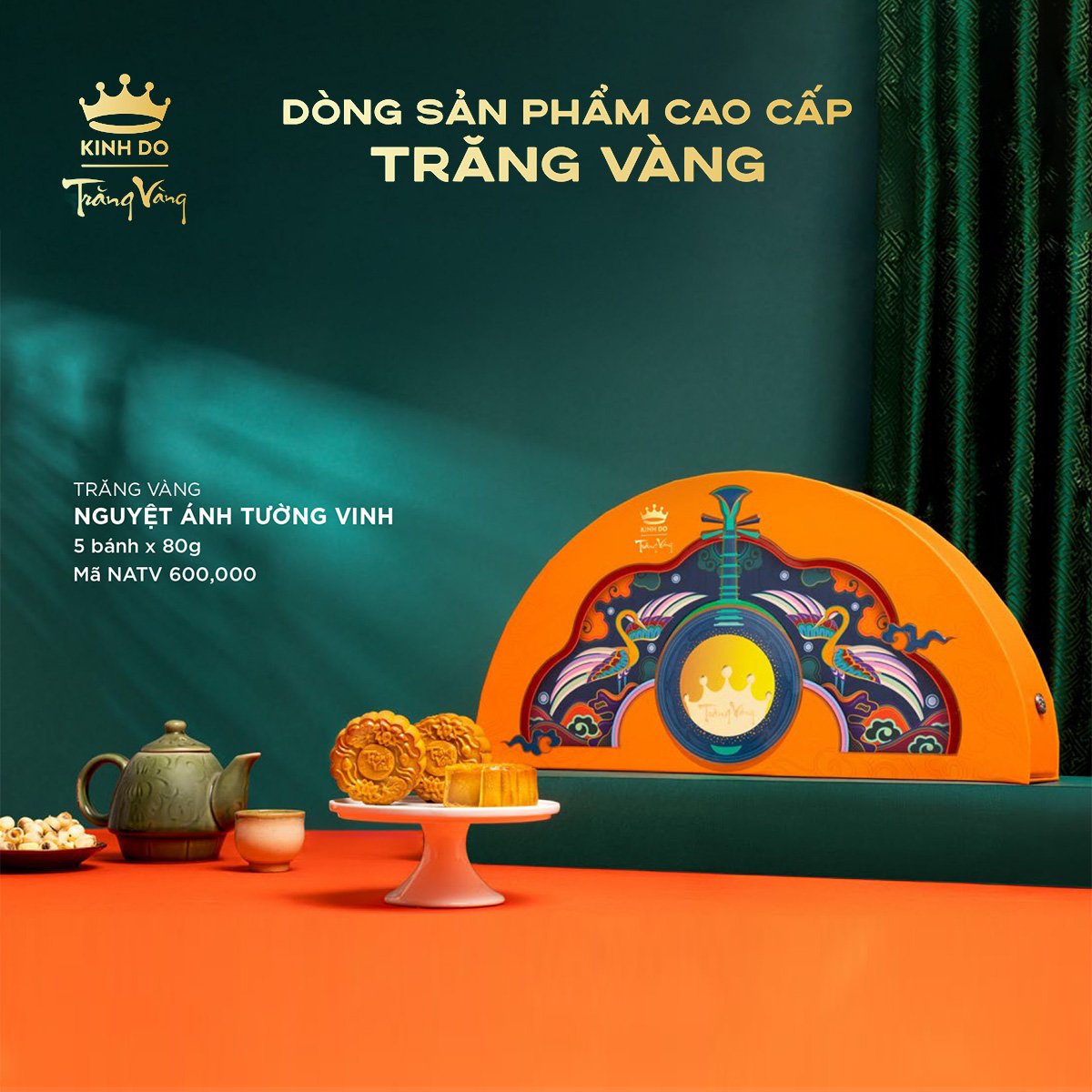 B&aacute;nh Trung Thu Kinh Đ&ocirc; Trăng V&agrave;ng Nguyệt &Aacute;nh Tường Vinh (NATV)