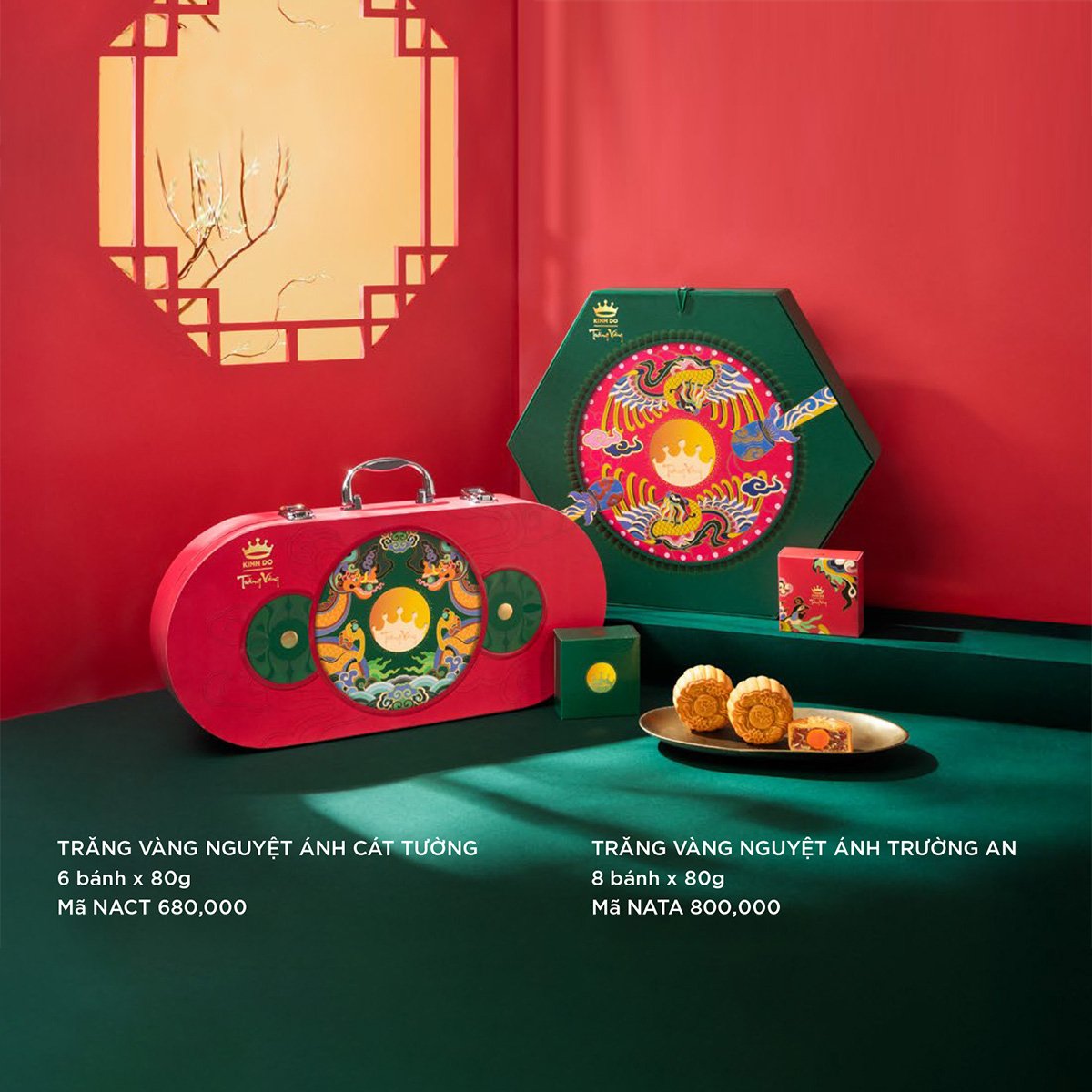 B&aacute;nh Trung Thu Kinh Đ&ocirc; Trăng V&agrave;ng Nguyệt &Aacute;nh Trường An (NATA)