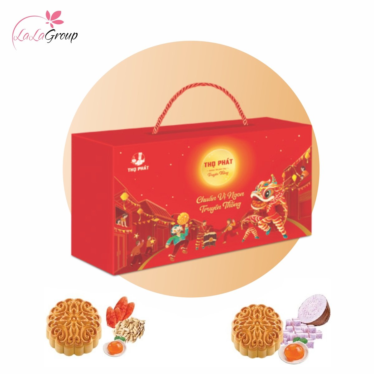 Hộp 2 B&aacute;nh Trung Thu Thọ Ph&aacute;t An Ph&uacute;c
