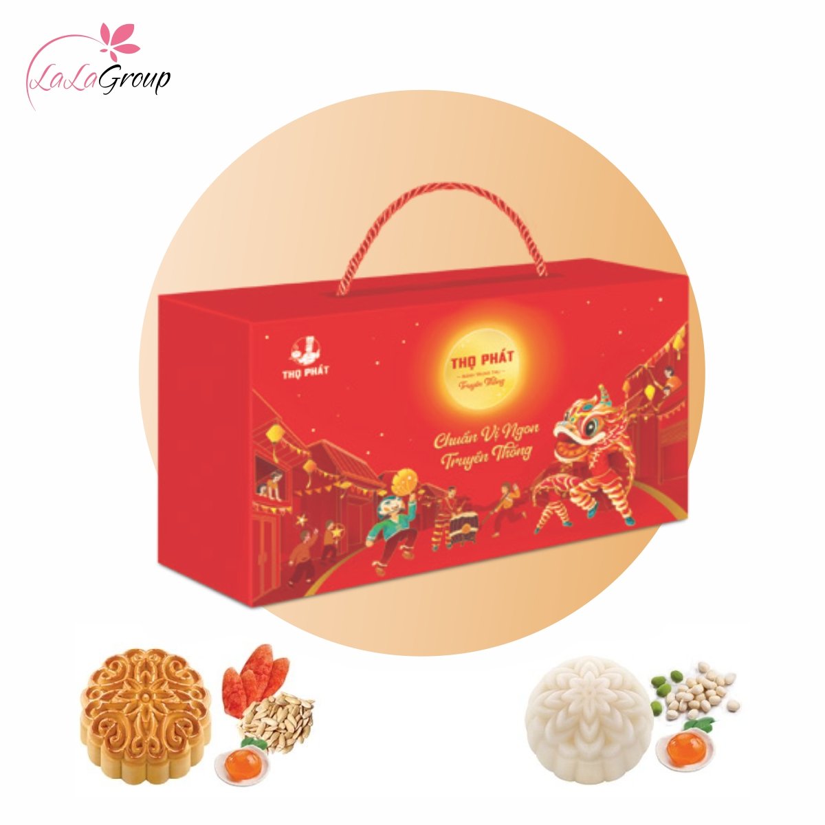 Hộp 2 B&aacute;nh Trung Thu Thọ Ph&aacute;t T&acirc;m An